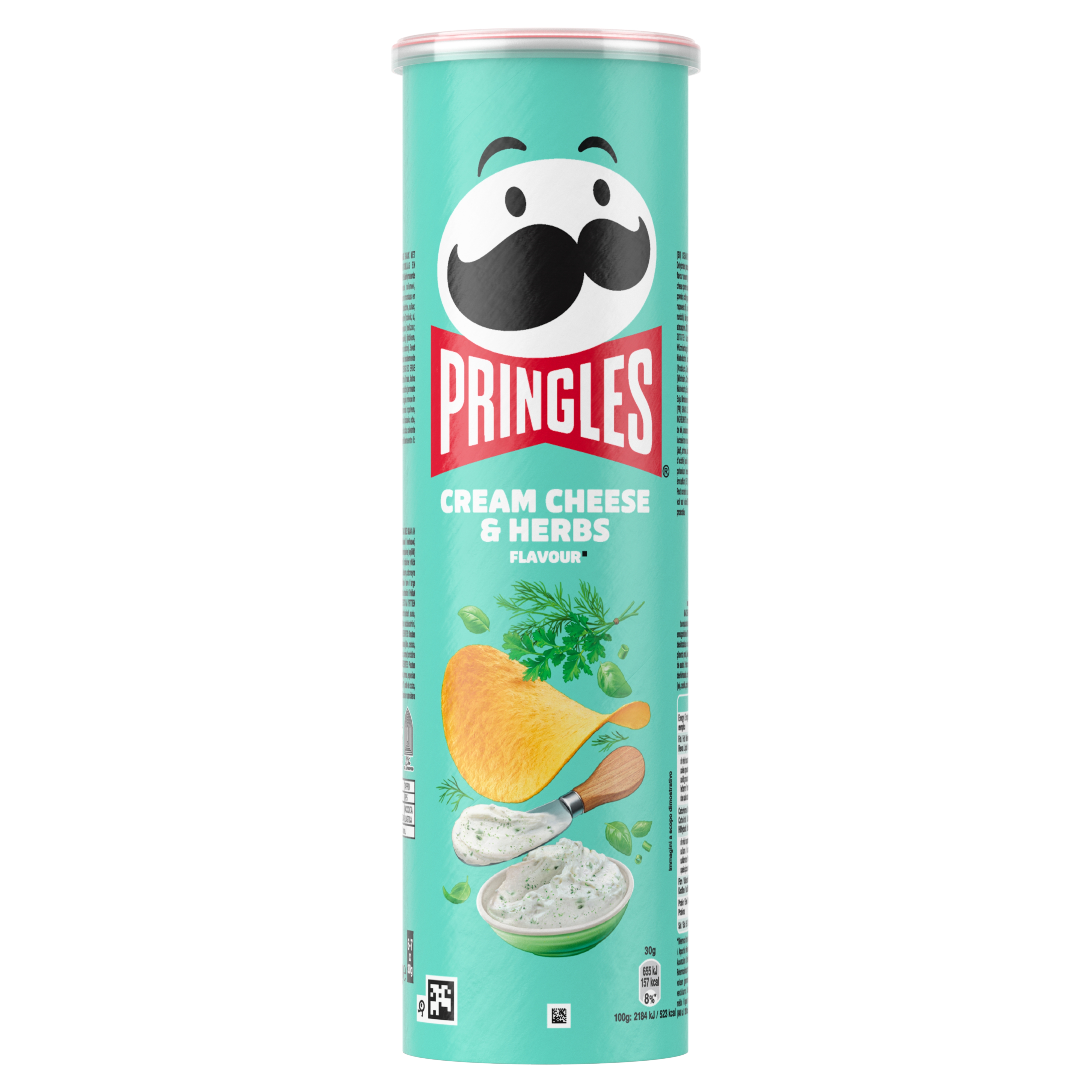 Pringles Knabbergebäck mit Frischkäse & Kräutern 185g