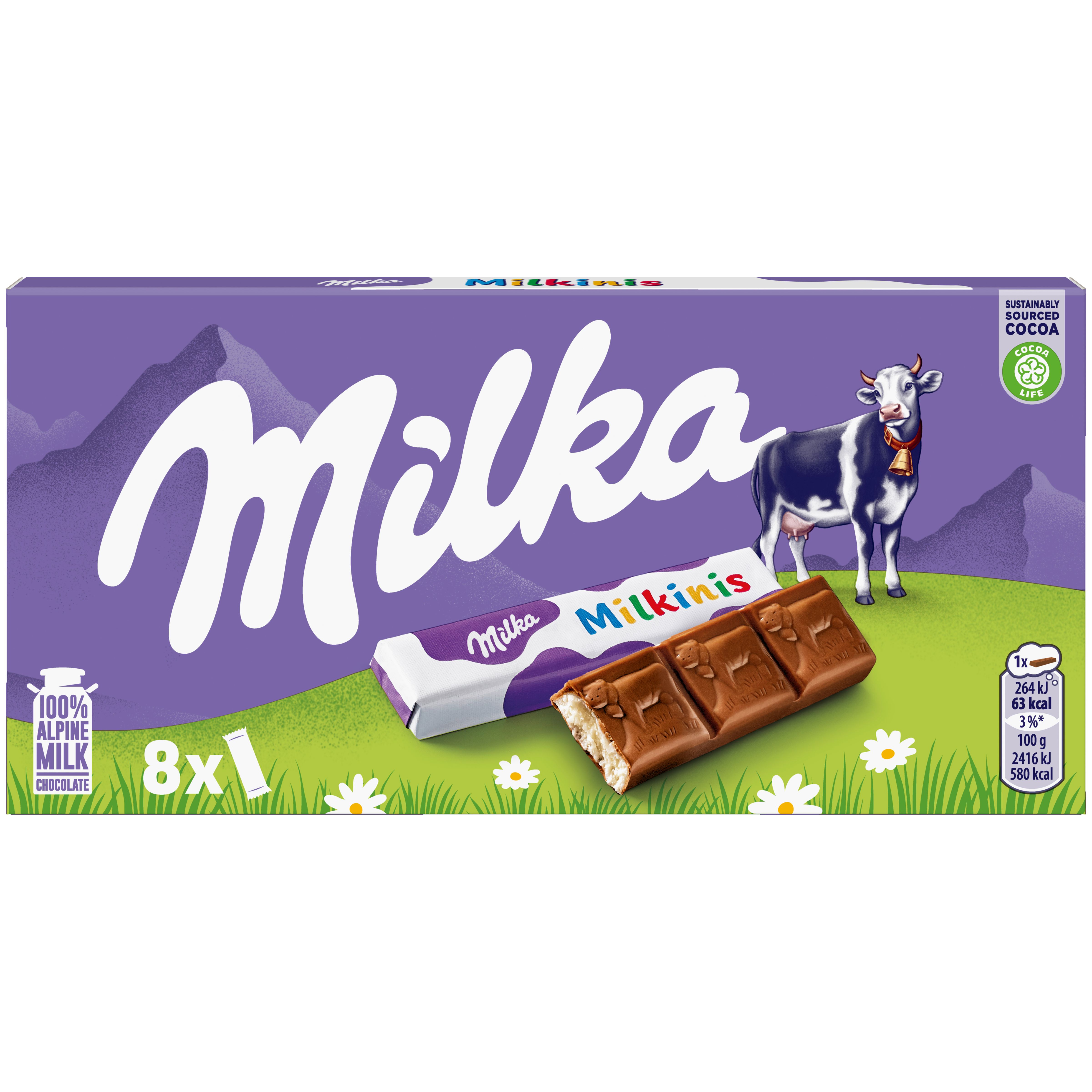 Milka Milkinis Bar 87.5g