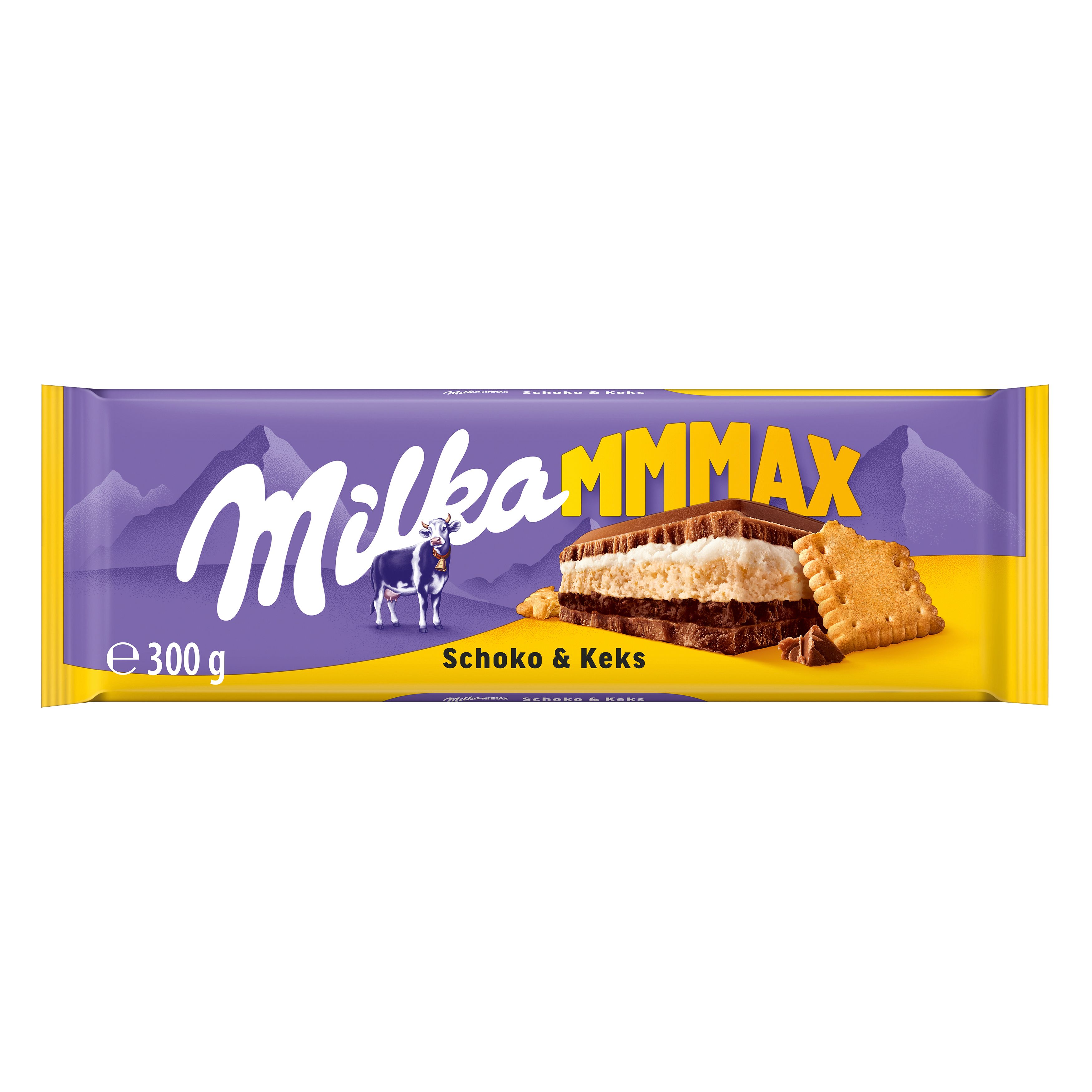 Milka Alpenmilch Schokolade Keks 300g