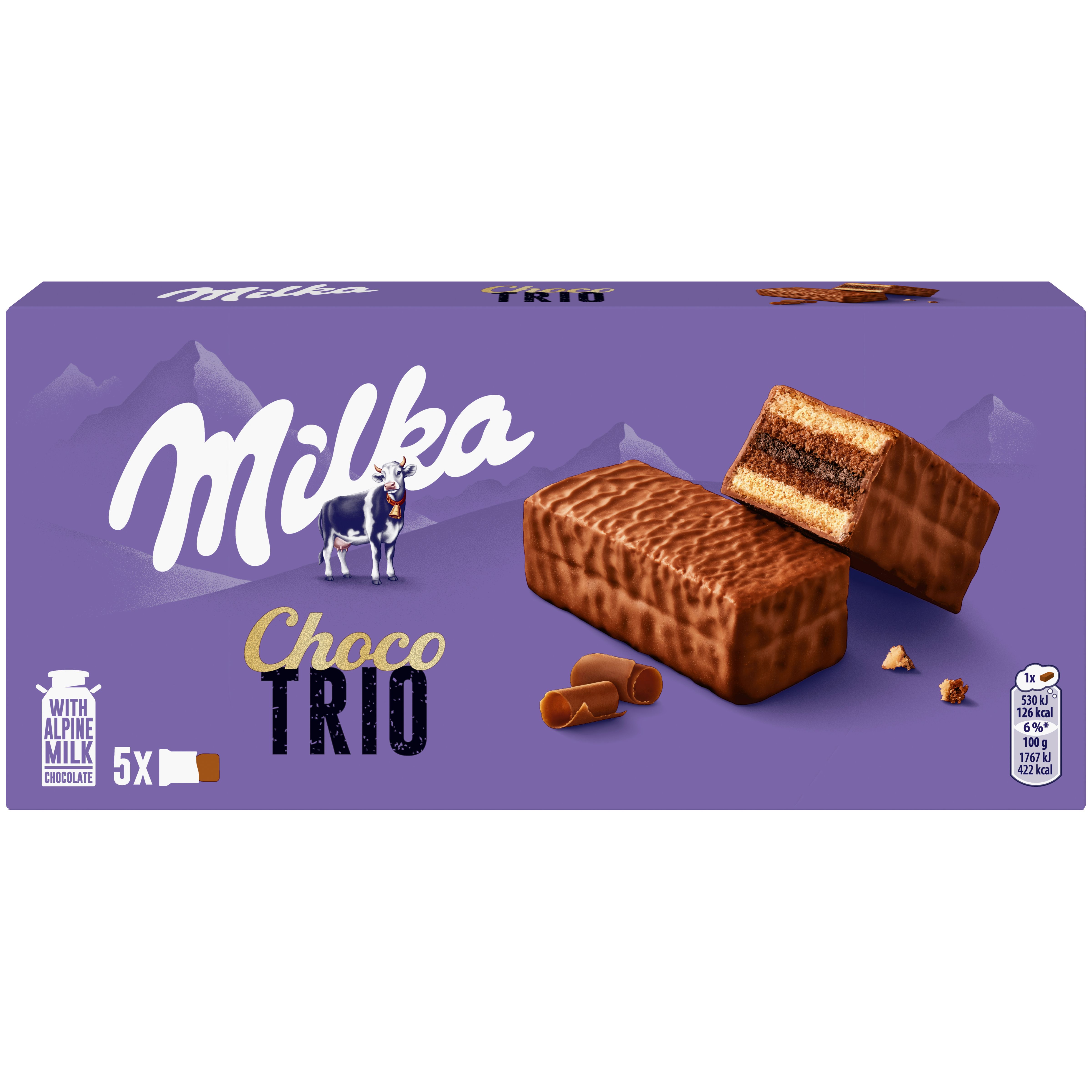Milka Schoko Trio 150g