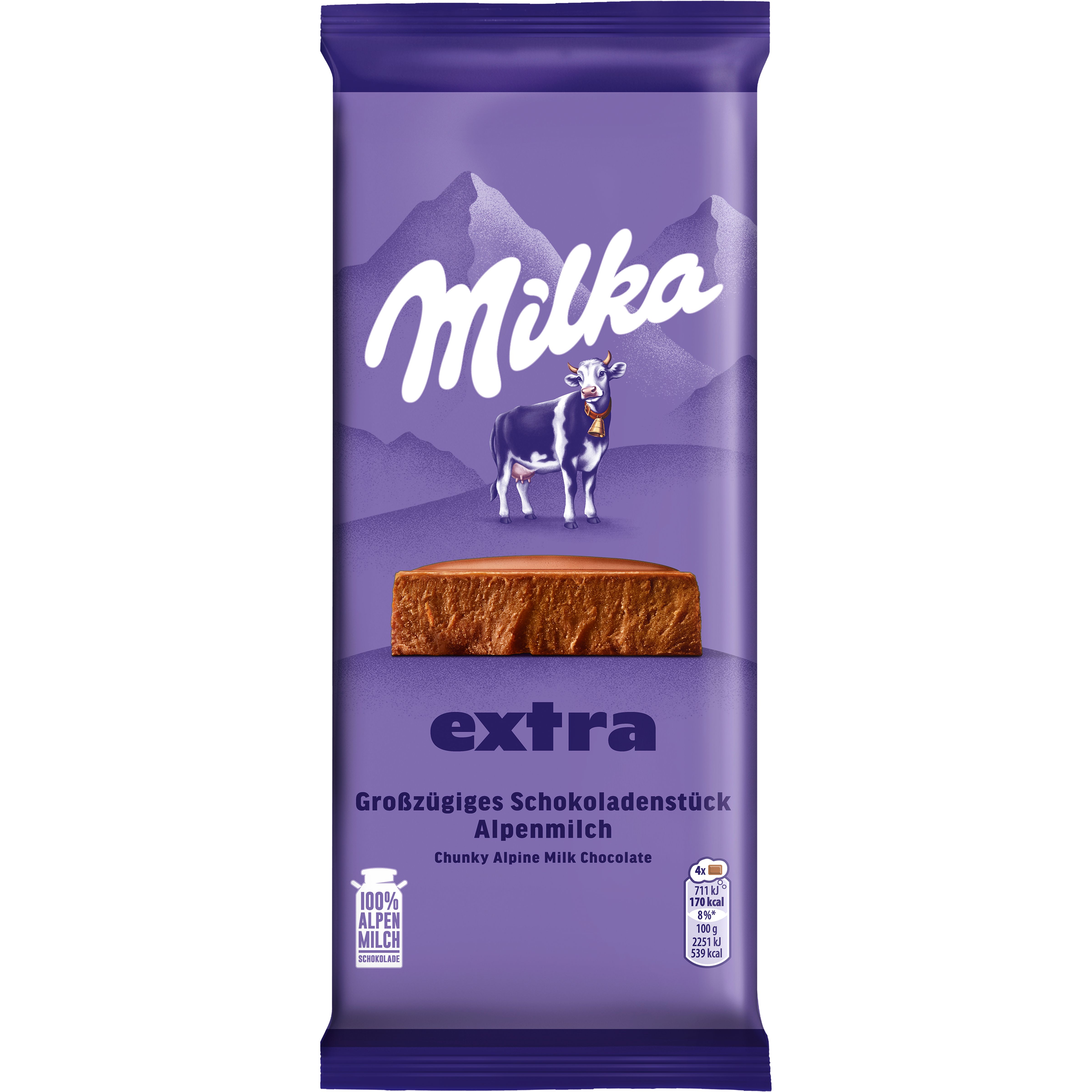 Milka Alpenmilch Schokolade 190g