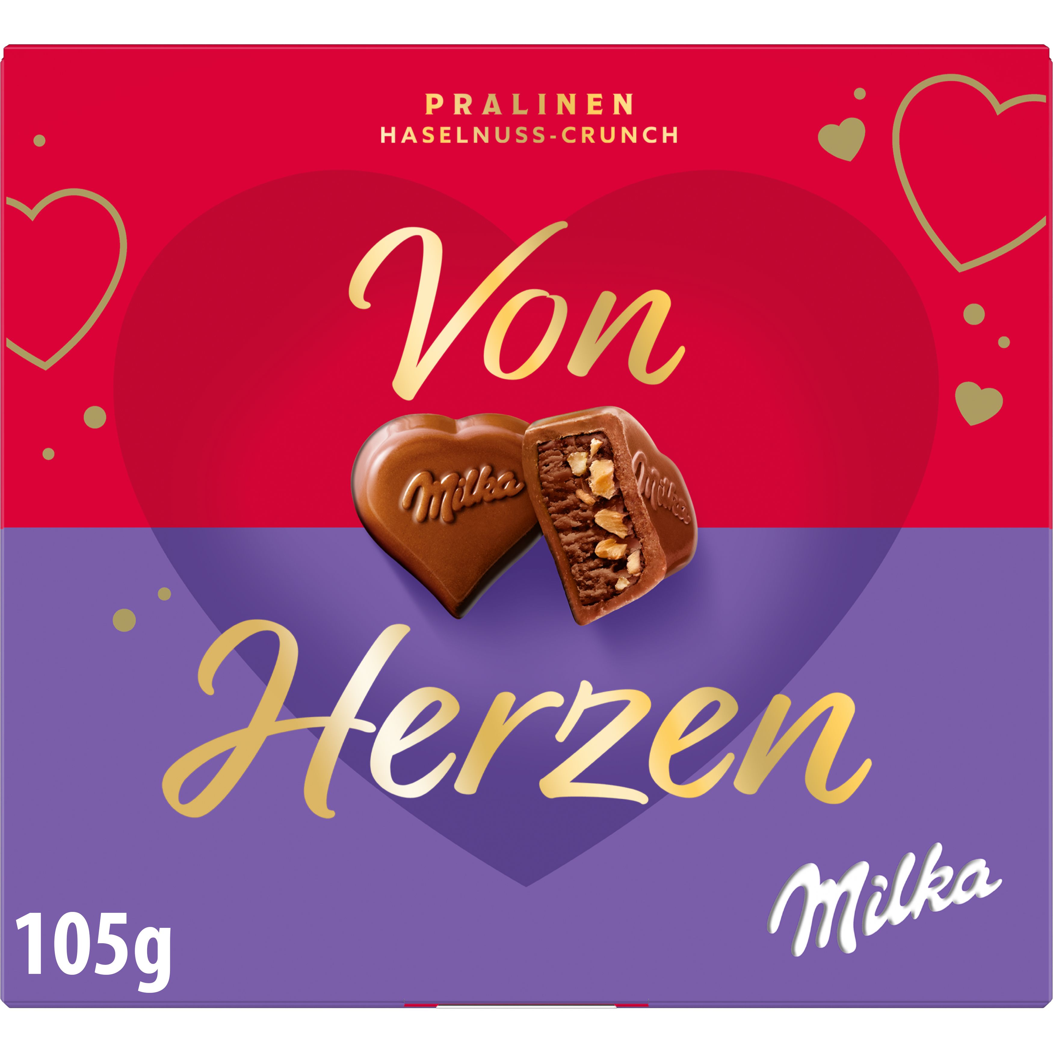 Milka Pralinen Haselnuss 105g