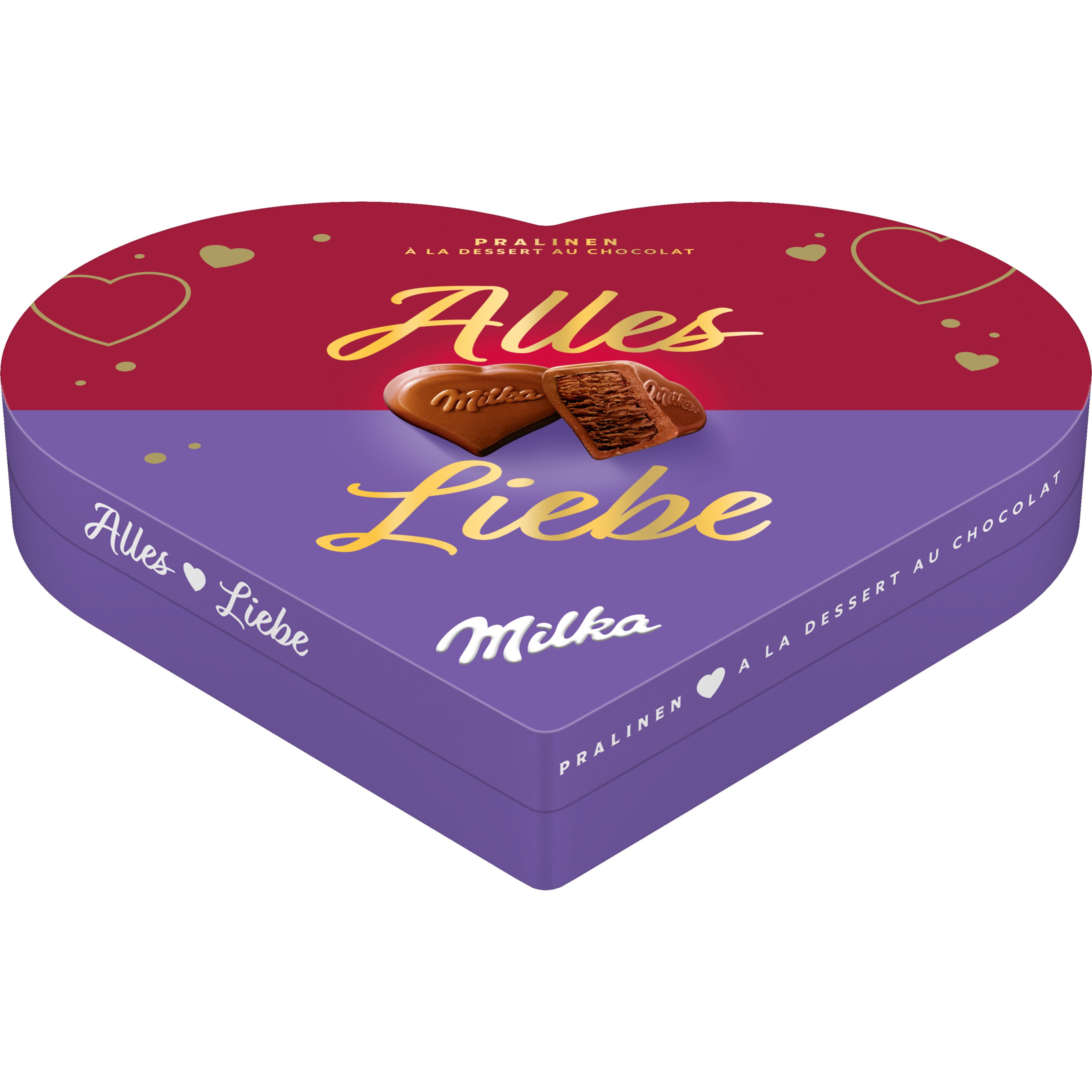 Milka Alpenmilch Schokolade Pralinen Kakaocrème 165g