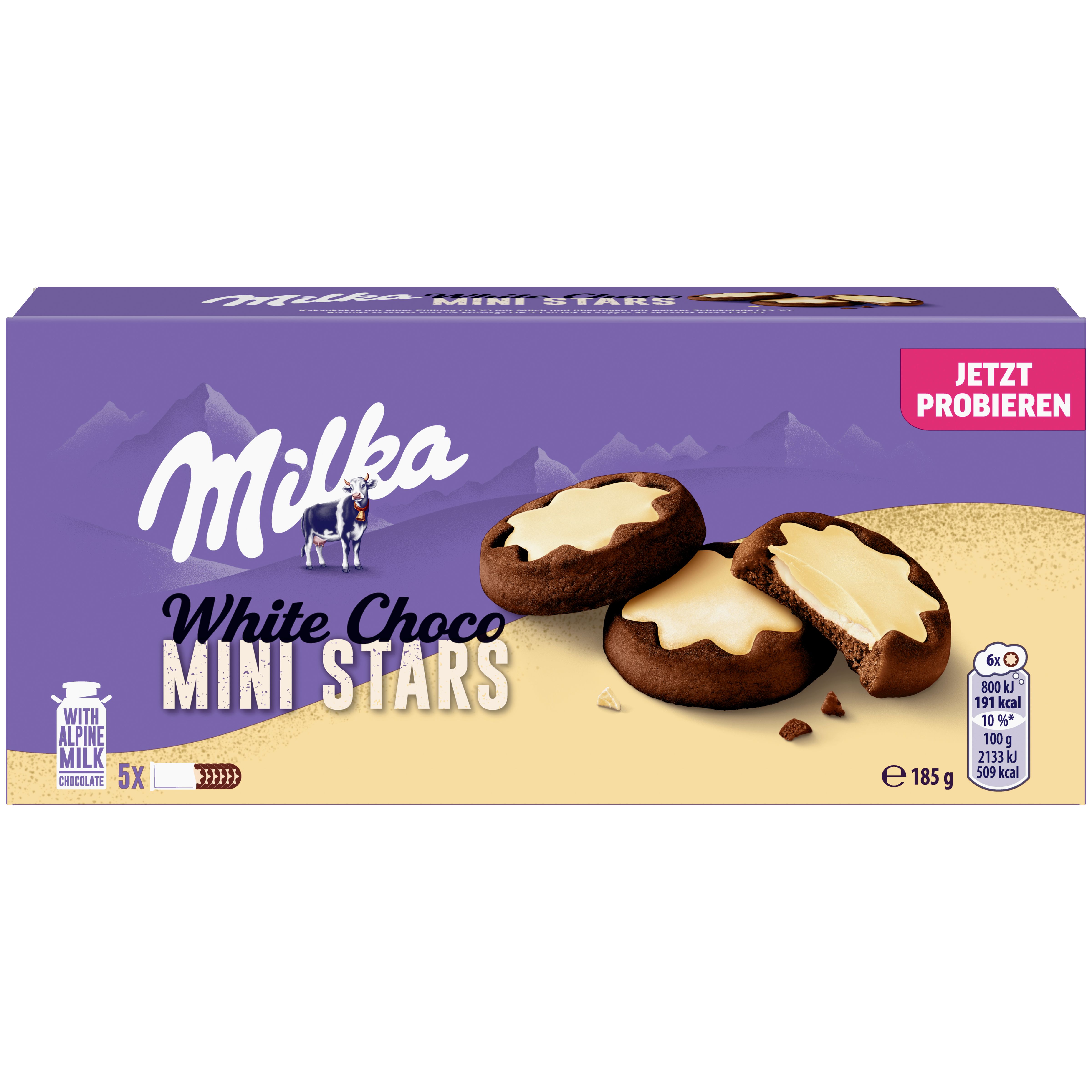 Milka Choco Minis weiße Schokolade 185g