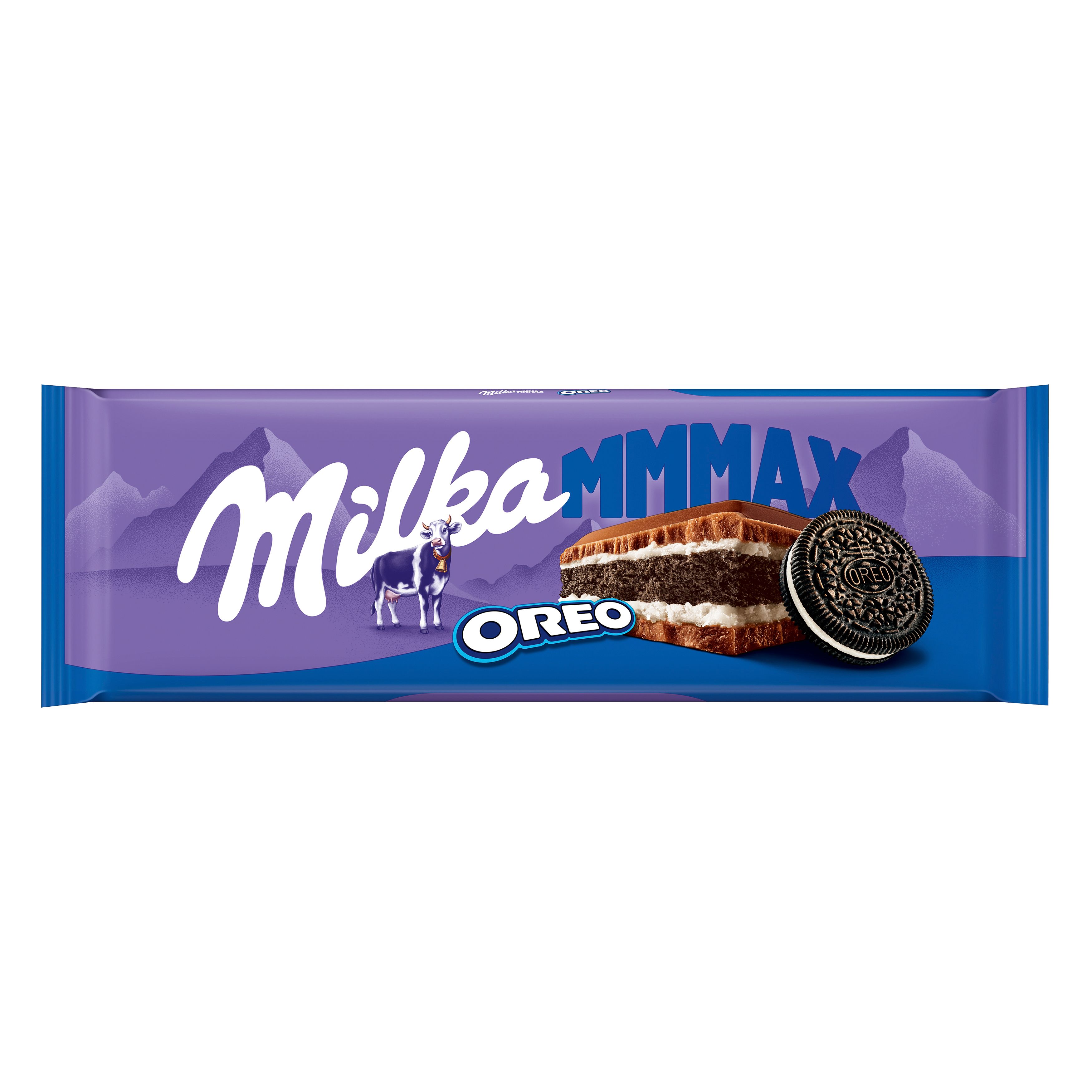 Milka Gefüllte Alpenmilch Schokolade mit Oreo 300g