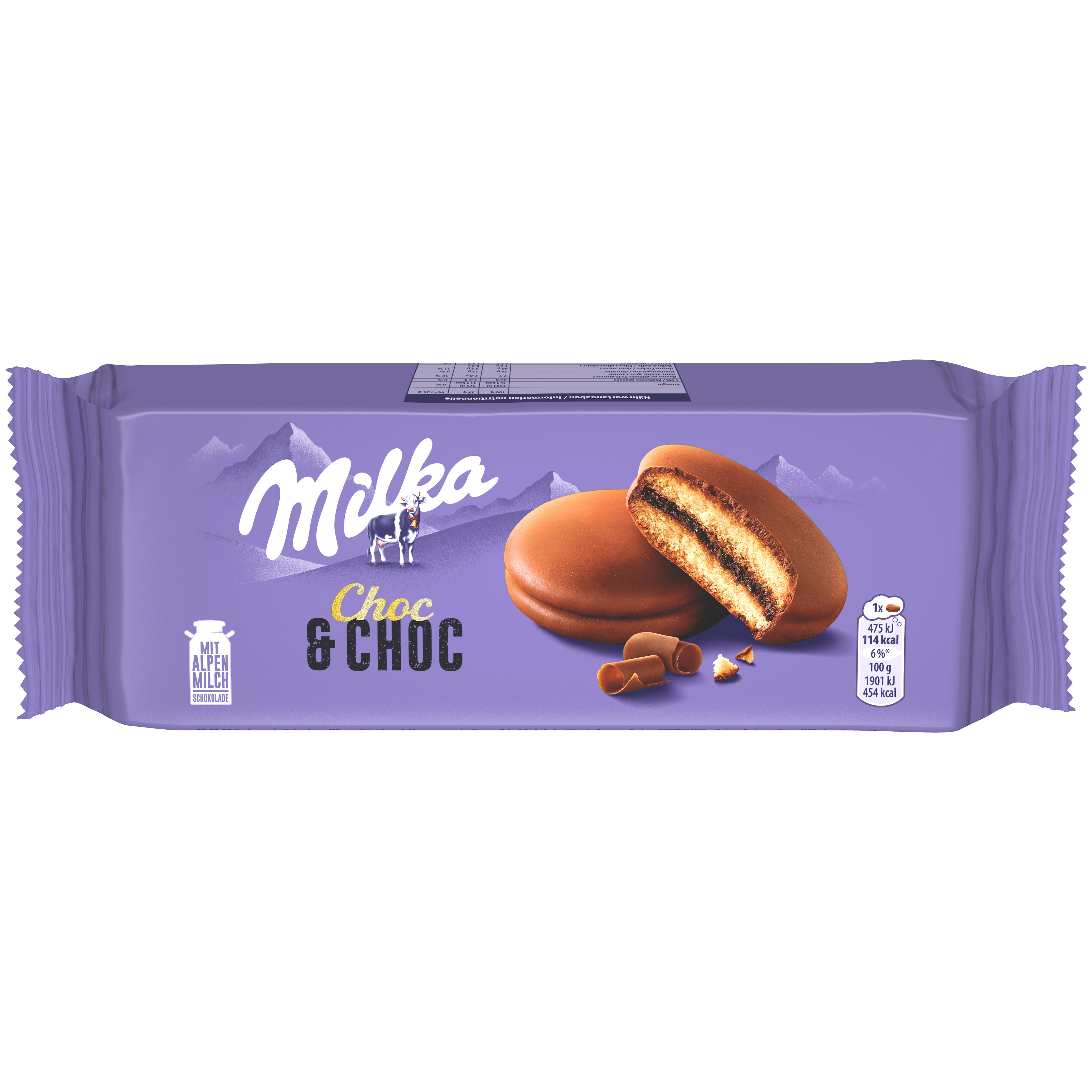Milka Kuchen Kakaokreum & Alpenmilchschokolade 175g