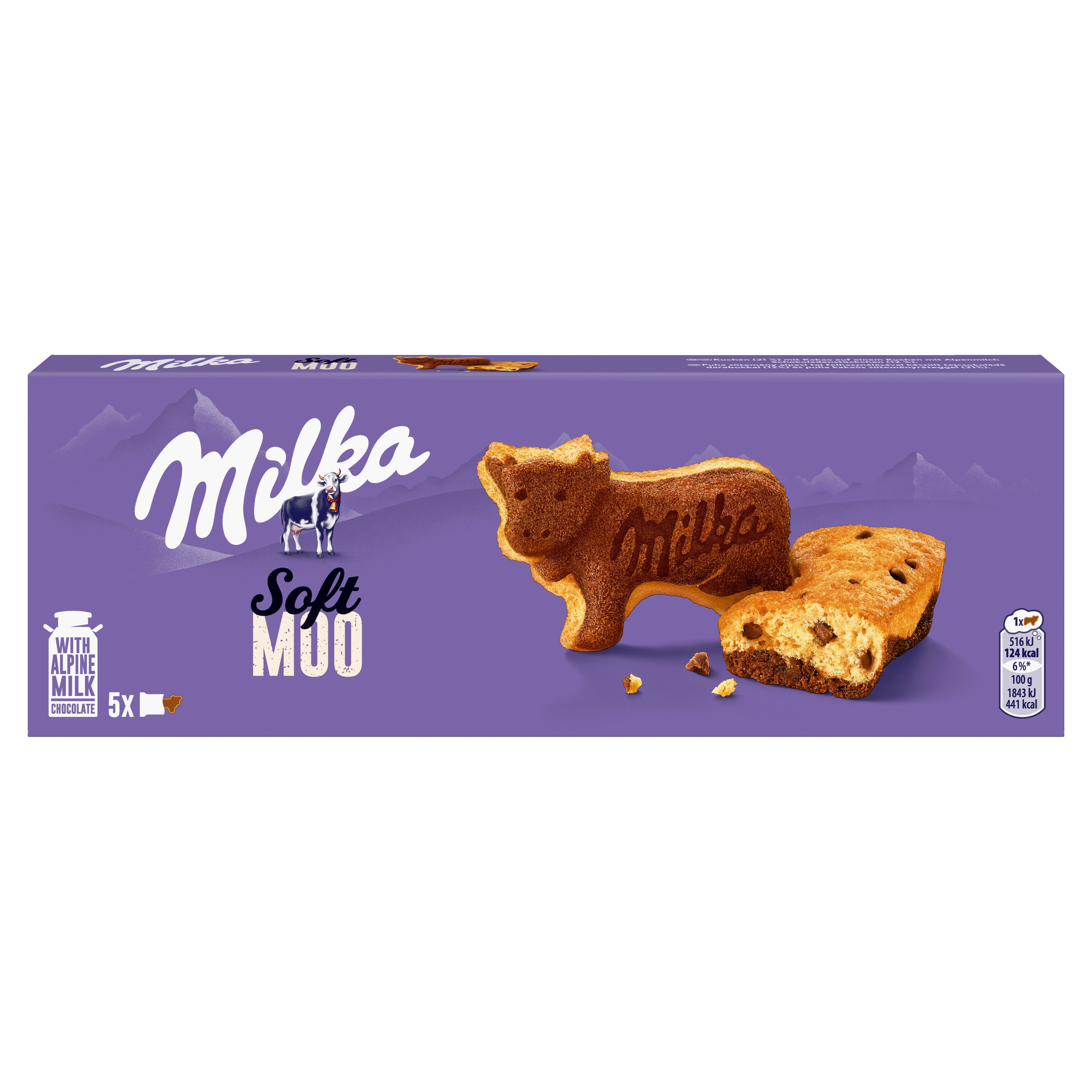 Milka Kuchen Alpenmilch Schokolade 140g