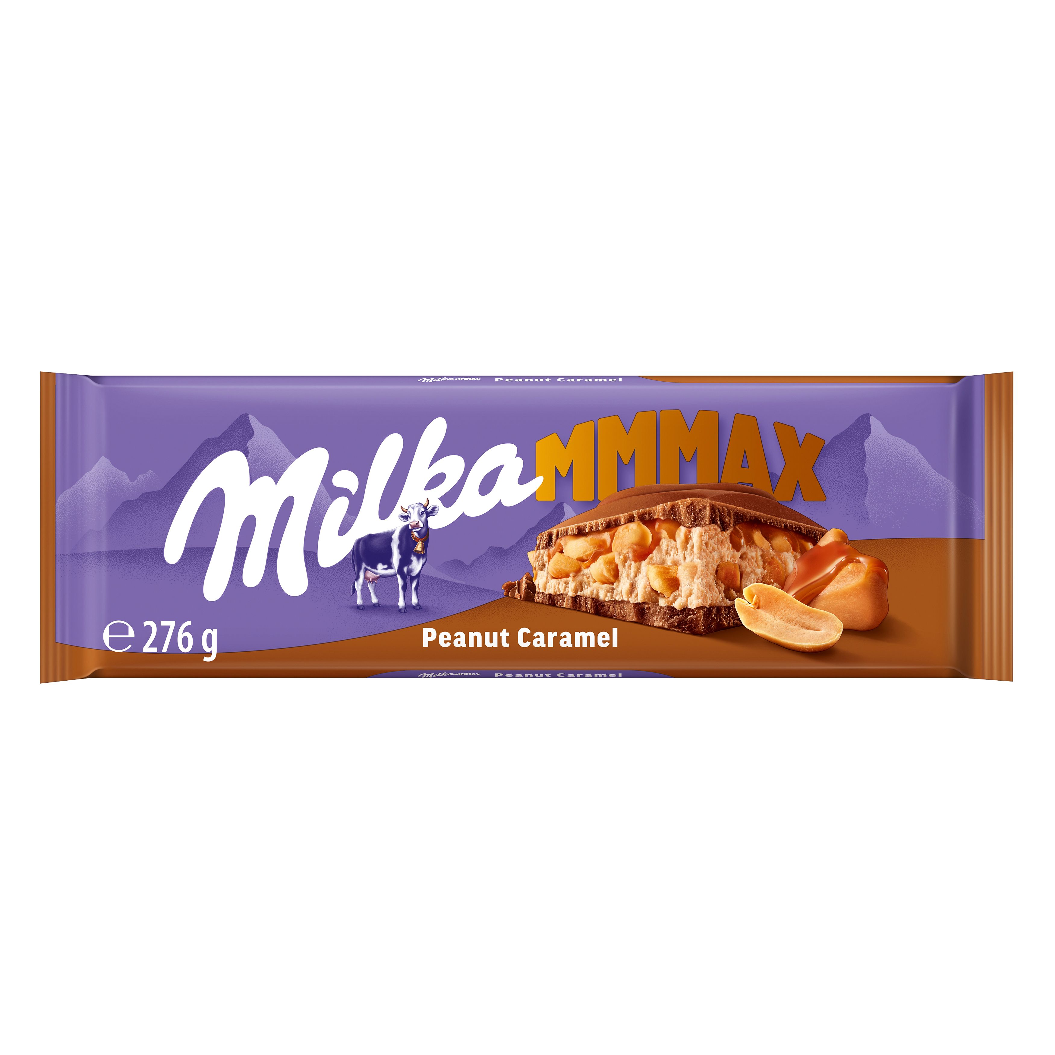 Milka Alpenmilch Schokolade Erdnuss Karamell 276g