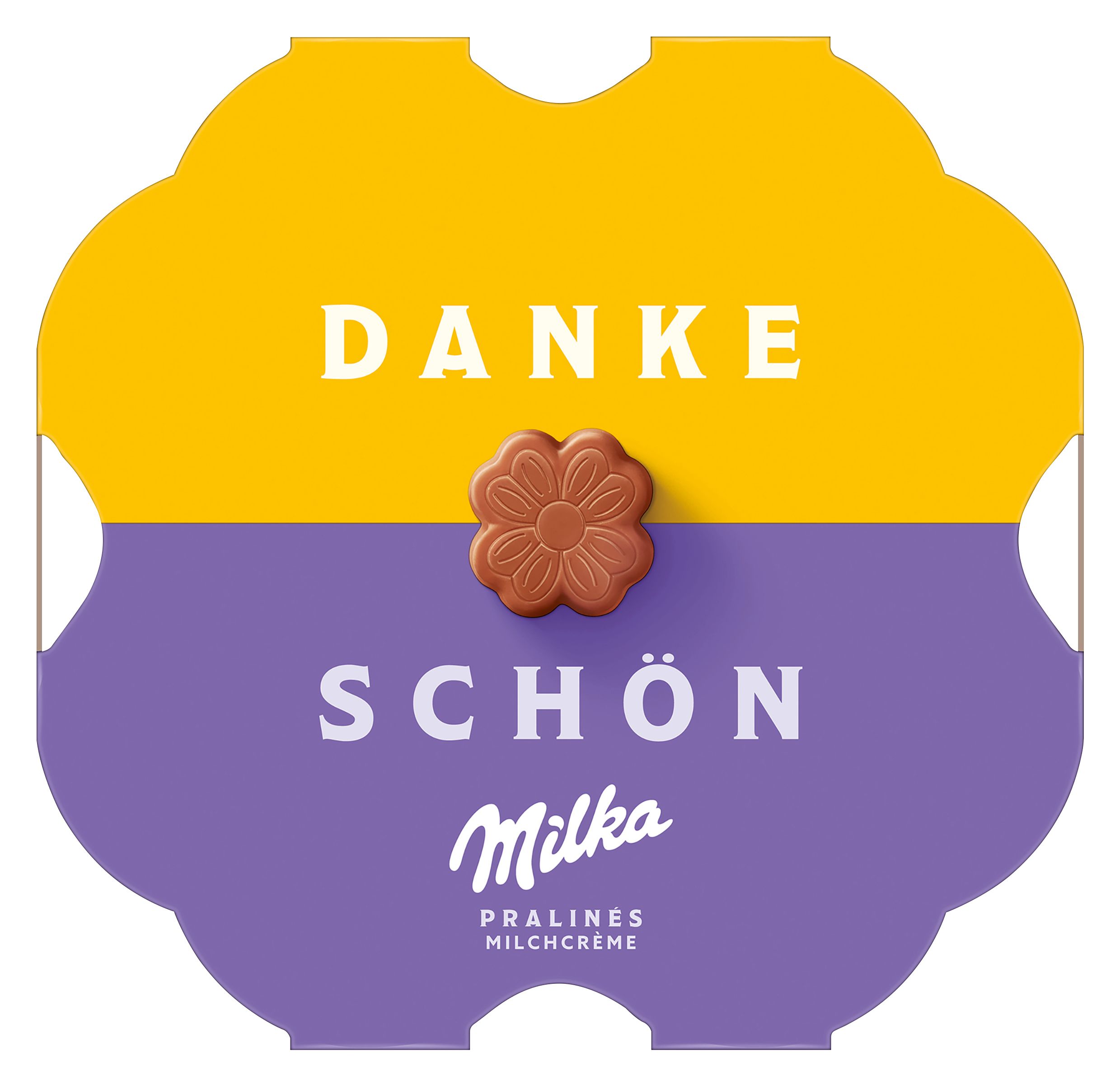 Milka Alpine Milk Chocolate Pralines with Milk Crème 44g