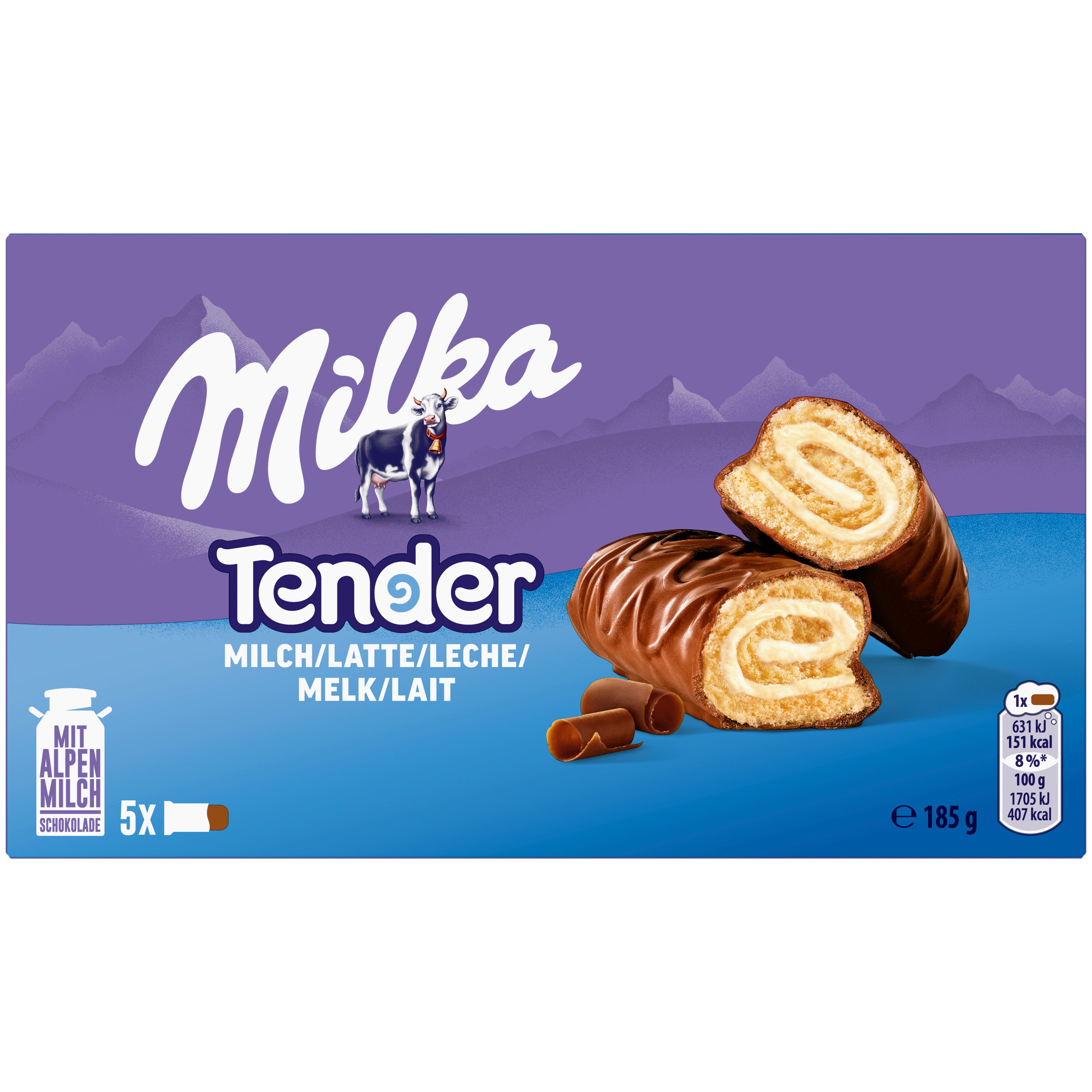 Milka Tender Milk 185g