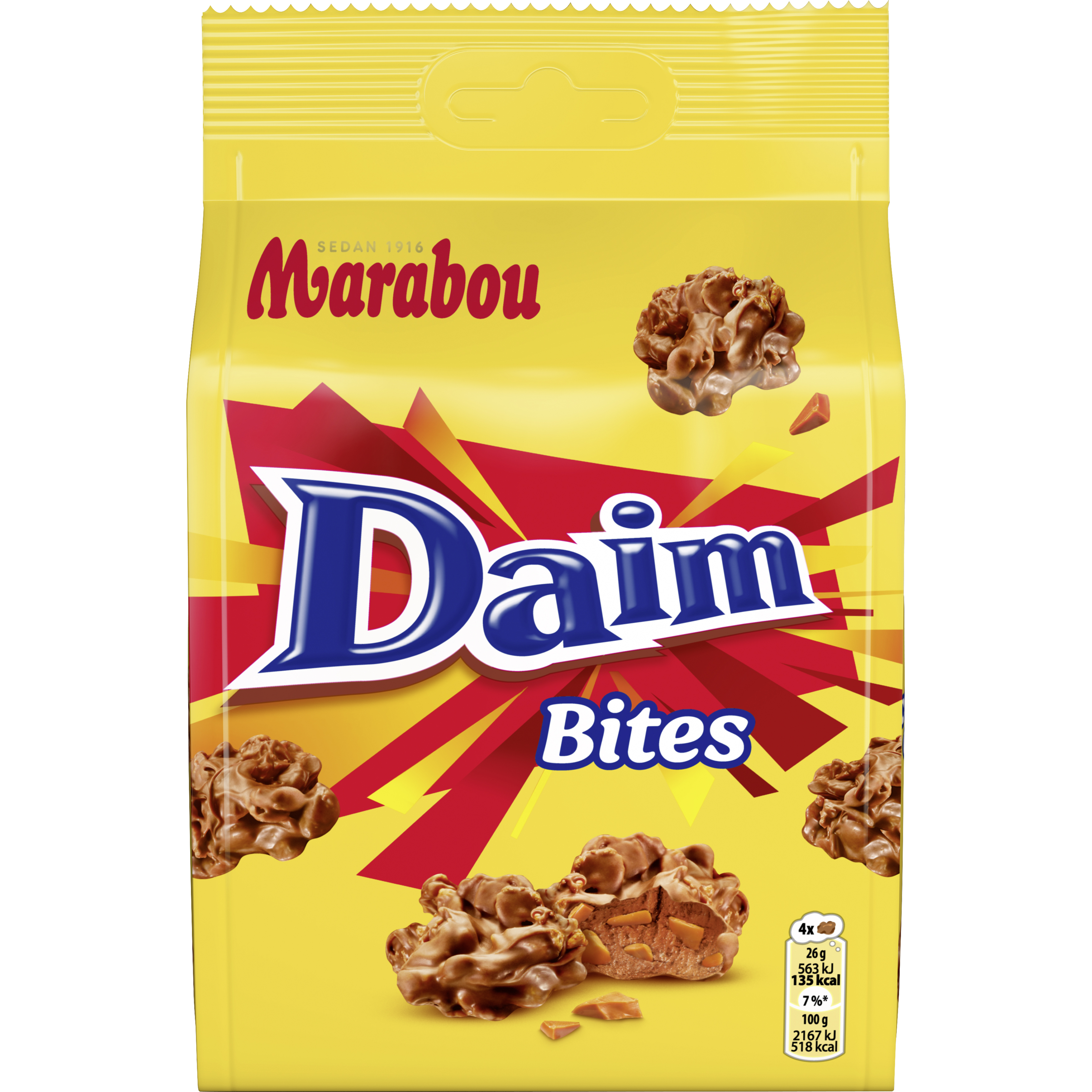 Marabou Bites Daim 145g