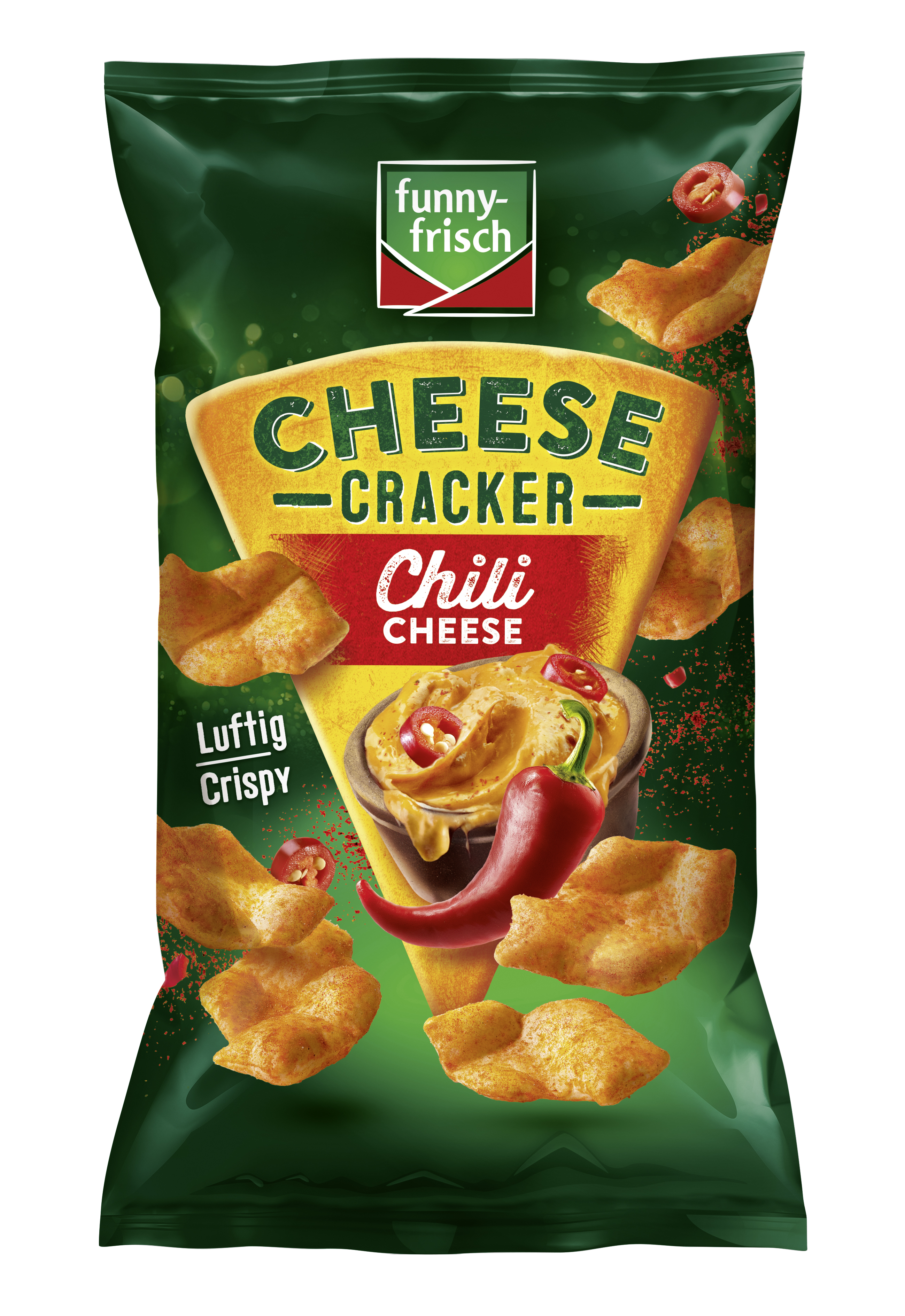 Funny-Frisch Kartoffelsnack Chili Käse 100g