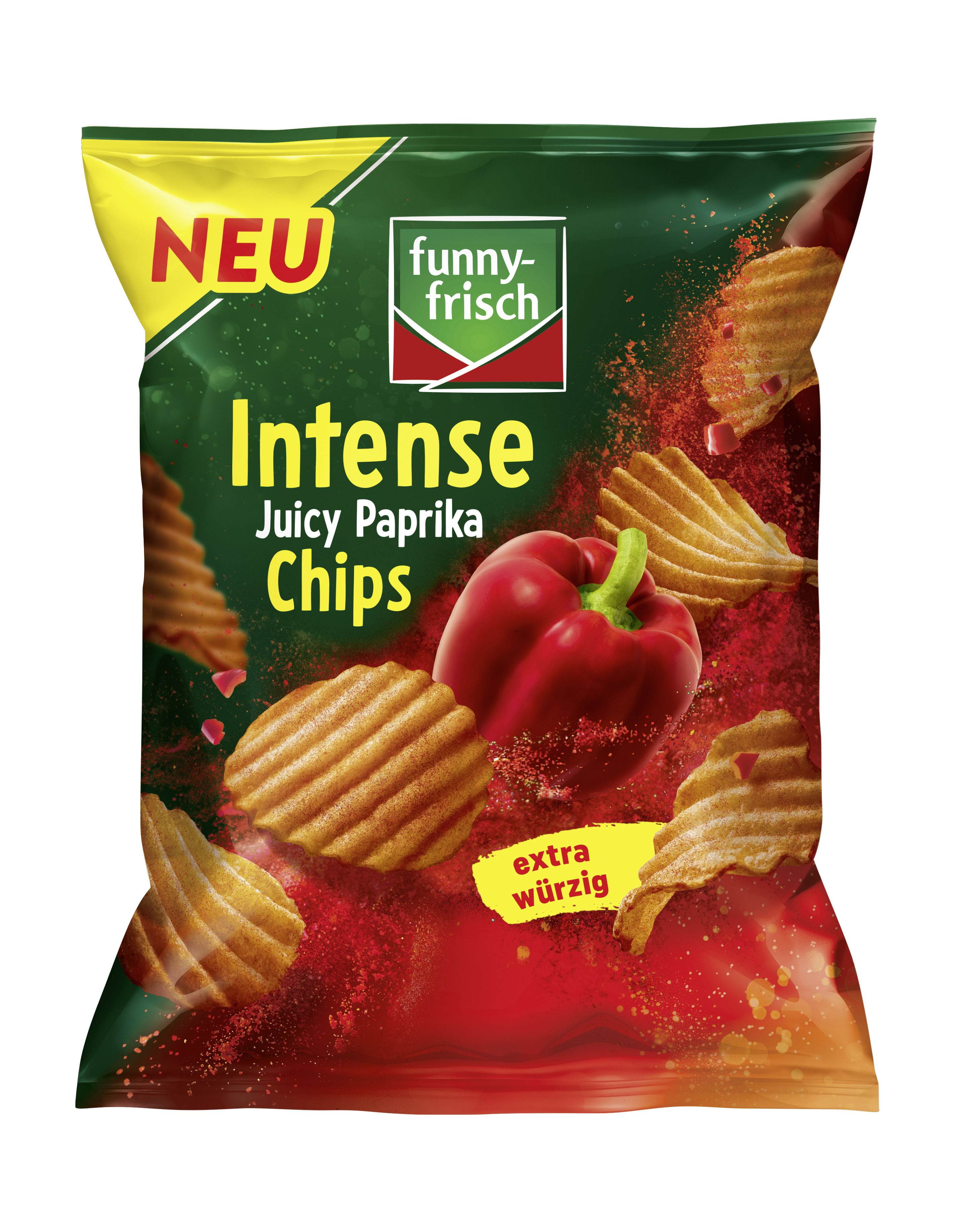 Funny-Frisch Kartoffelchips Paprika 110g