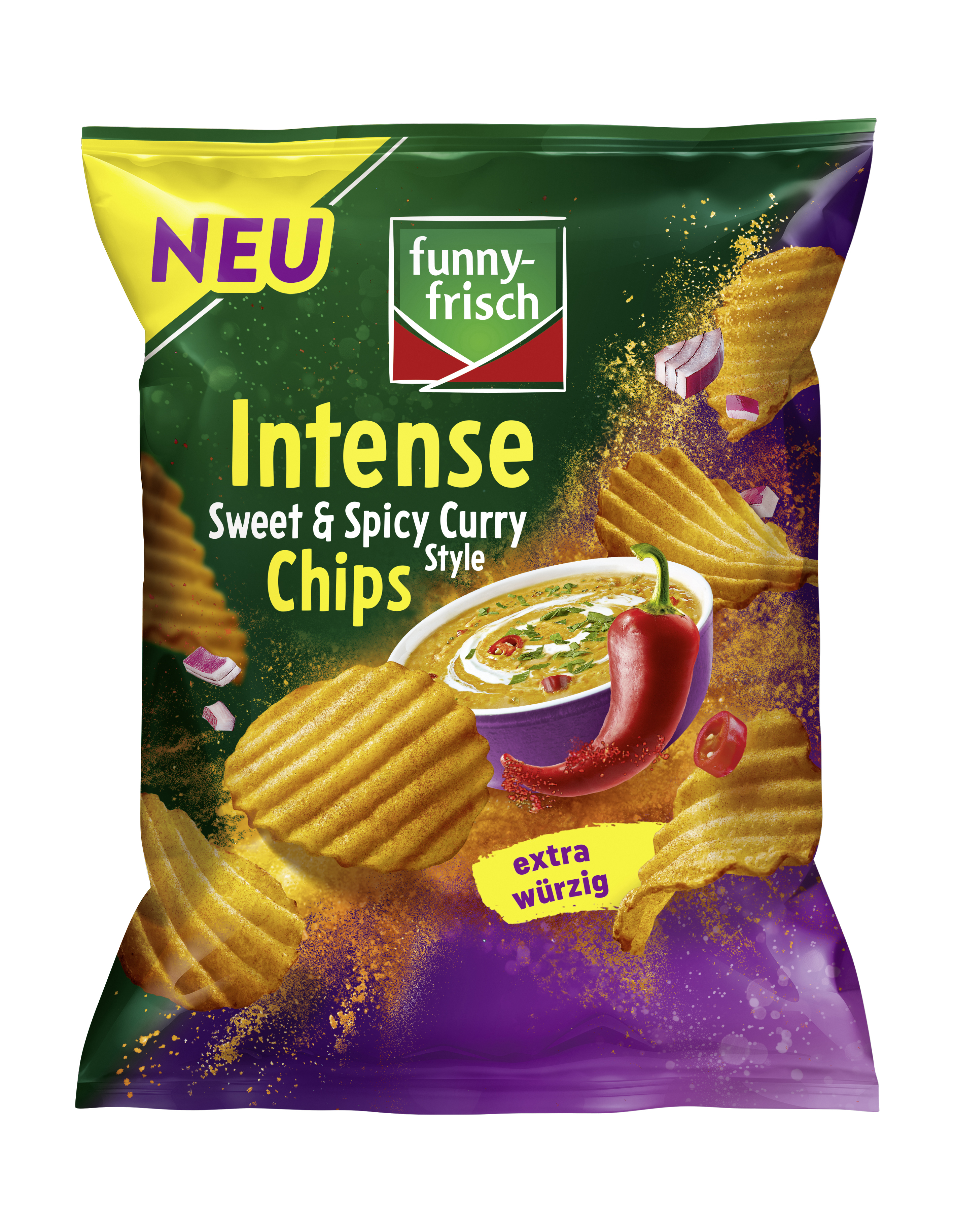 Funny-Frisch Kartoffelchips Curry 110g