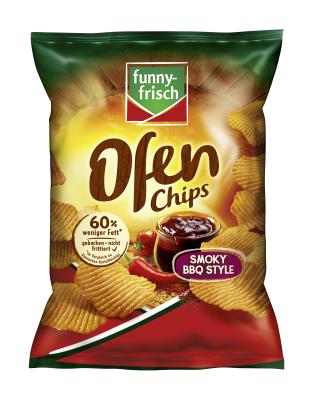 Funny-Frisch Oven Chips Smoky BBQ 115g