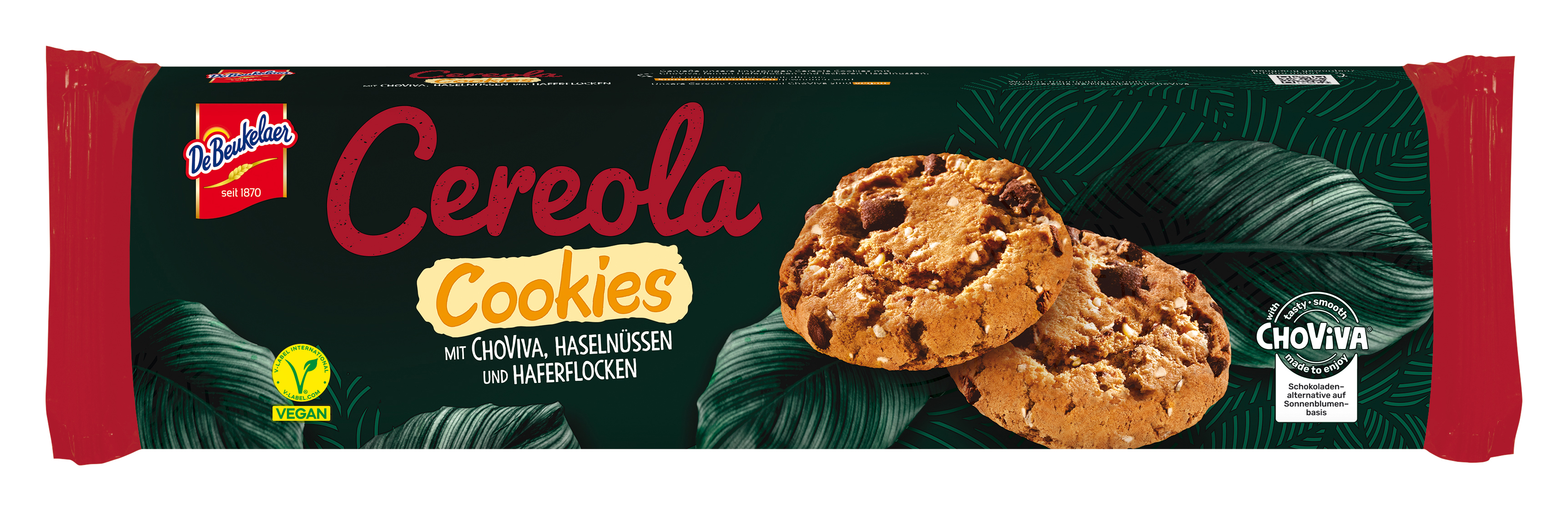 De Beukelaer Cereola Cookies ChoViva 150g