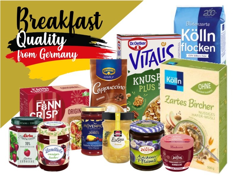 Alles für das Frühstück